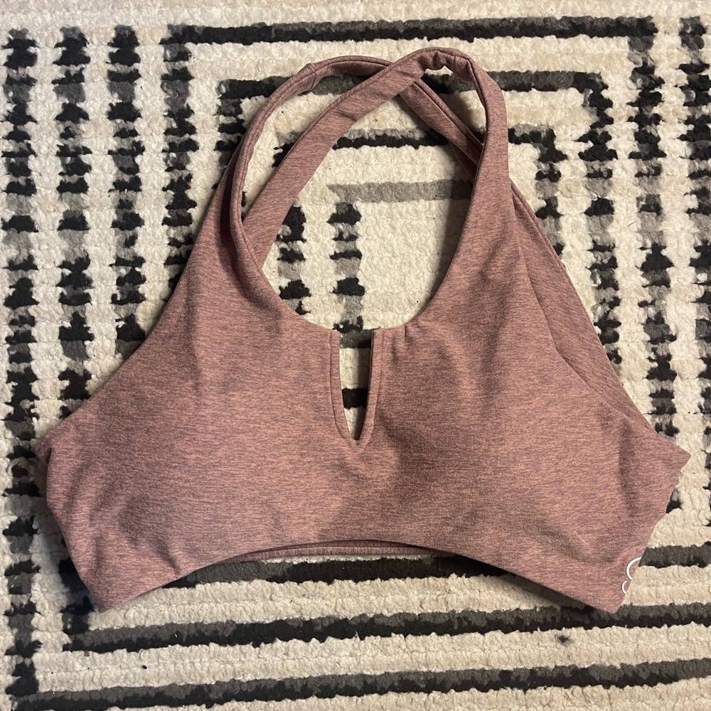 Bombshell Sportswear Ace sports bra in sand dune size XL